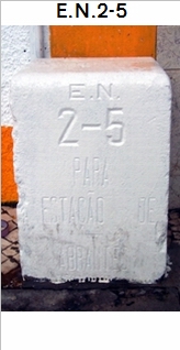 E.N. 2-5 - Rossio ao Sul do Tejo
 - Est. Abrantes